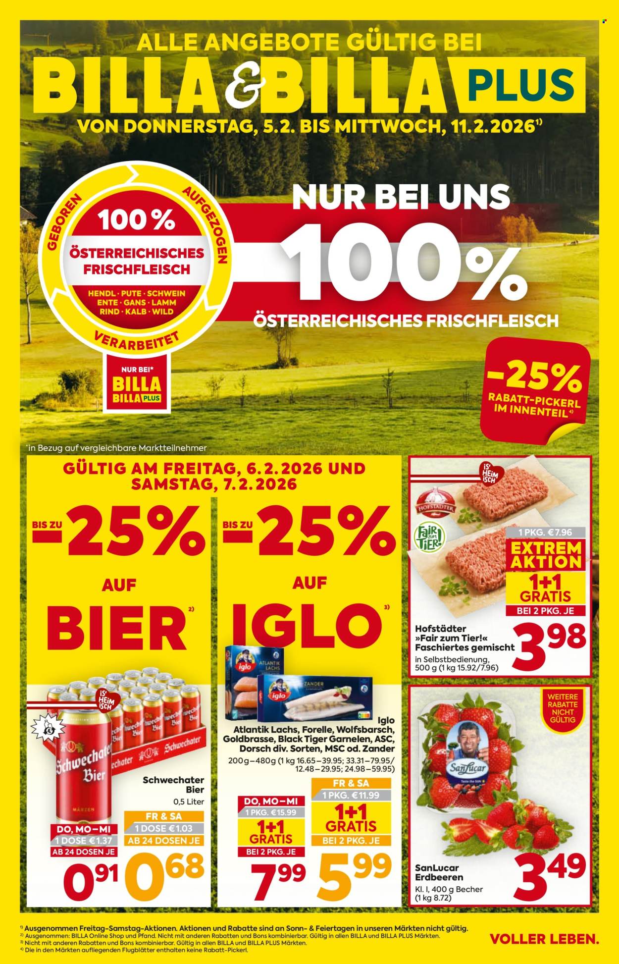 Angebote Billa - 5.2.2026 - 11.2.2026. Seite 1