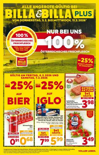 Angebote Billa - 5.2.2026 - 11.2.2026.