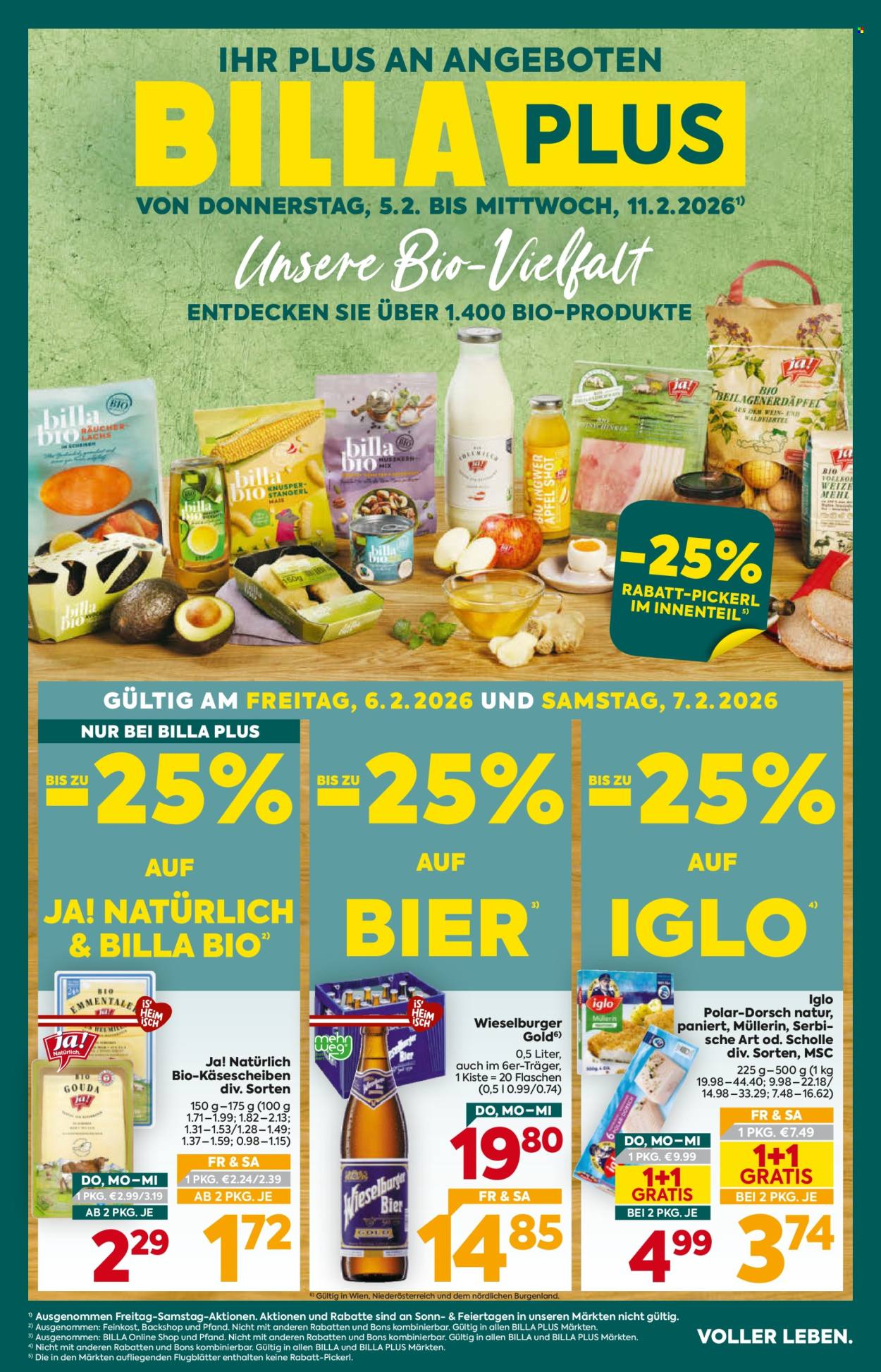 Angebote Billa Plus - 5.2.2026 - 11.2.2026. Seite 1
