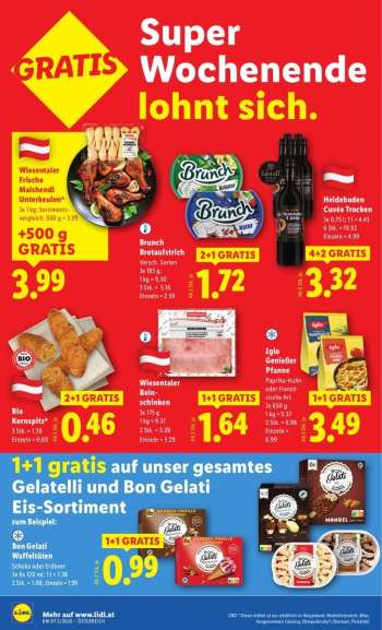 thumbnail - Bon Gelati Waffelröllchen