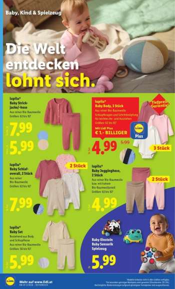 thumbnail - lupilu® Baby Strickjacke/-hose