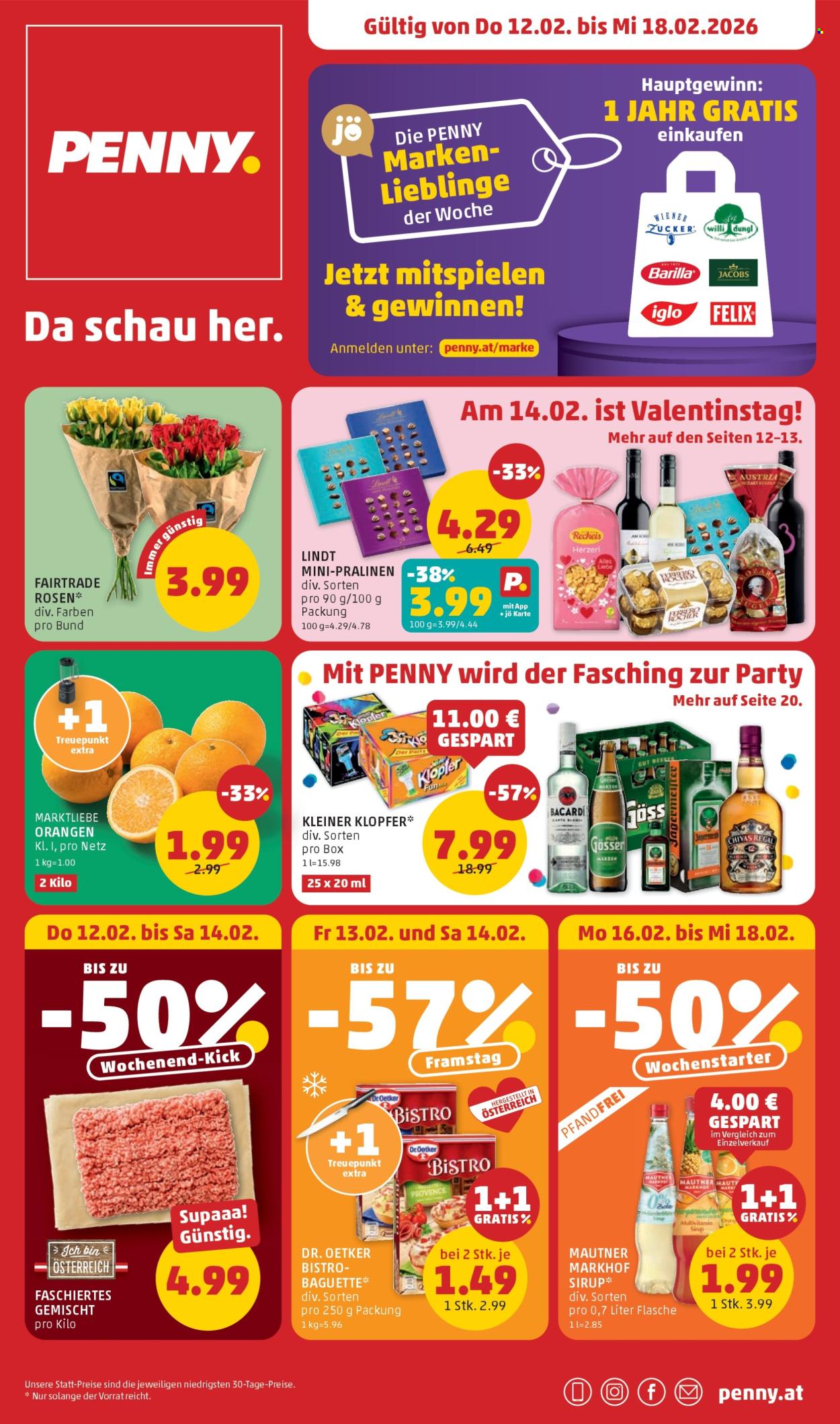 Angebote Penny - 12.2.2026 - 18.2.2026. Seite 1
