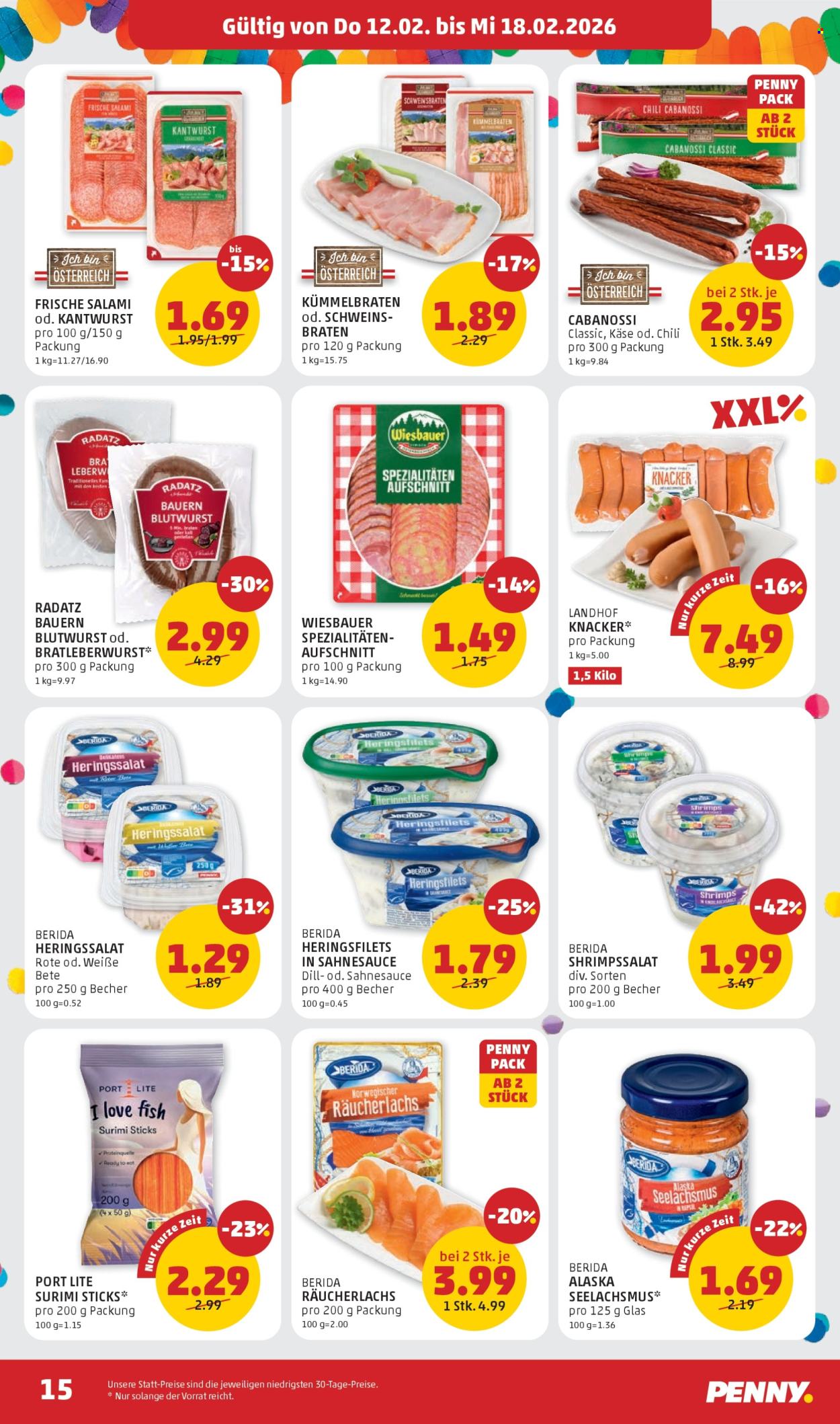 Angebote Penny - 12.2.2026 - 18.2.2026. Seite 15