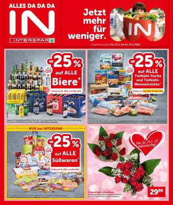 Angebote INTERSPAR - 12.2.2026 - 25.2.2026.