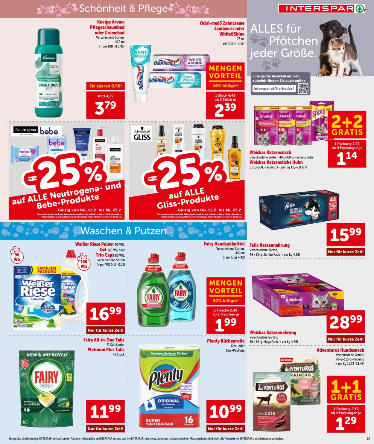 Angebote INTERSPAR - 12.2.2026 - 25.2.2026. Seite 15