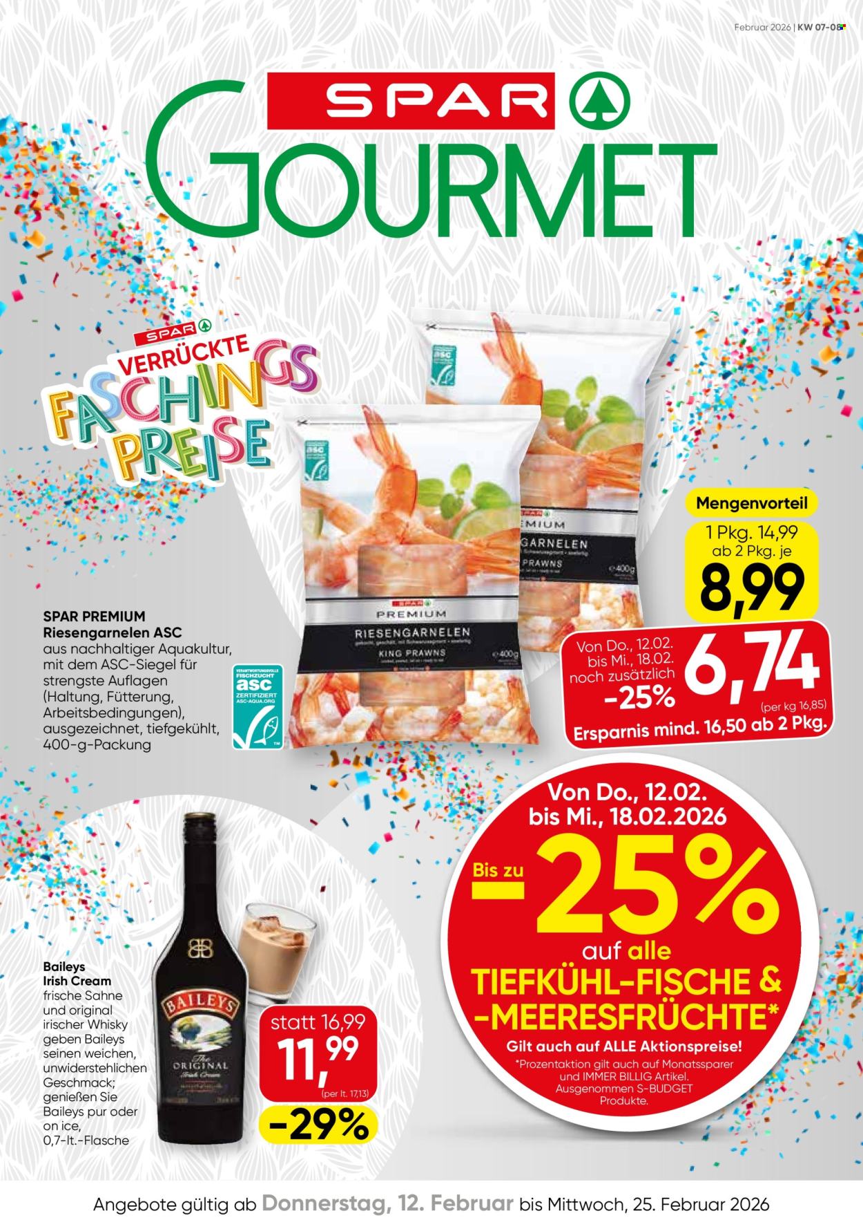 Angebote SPAR - 12.2.2026 - 25.2.2026. Seite 1