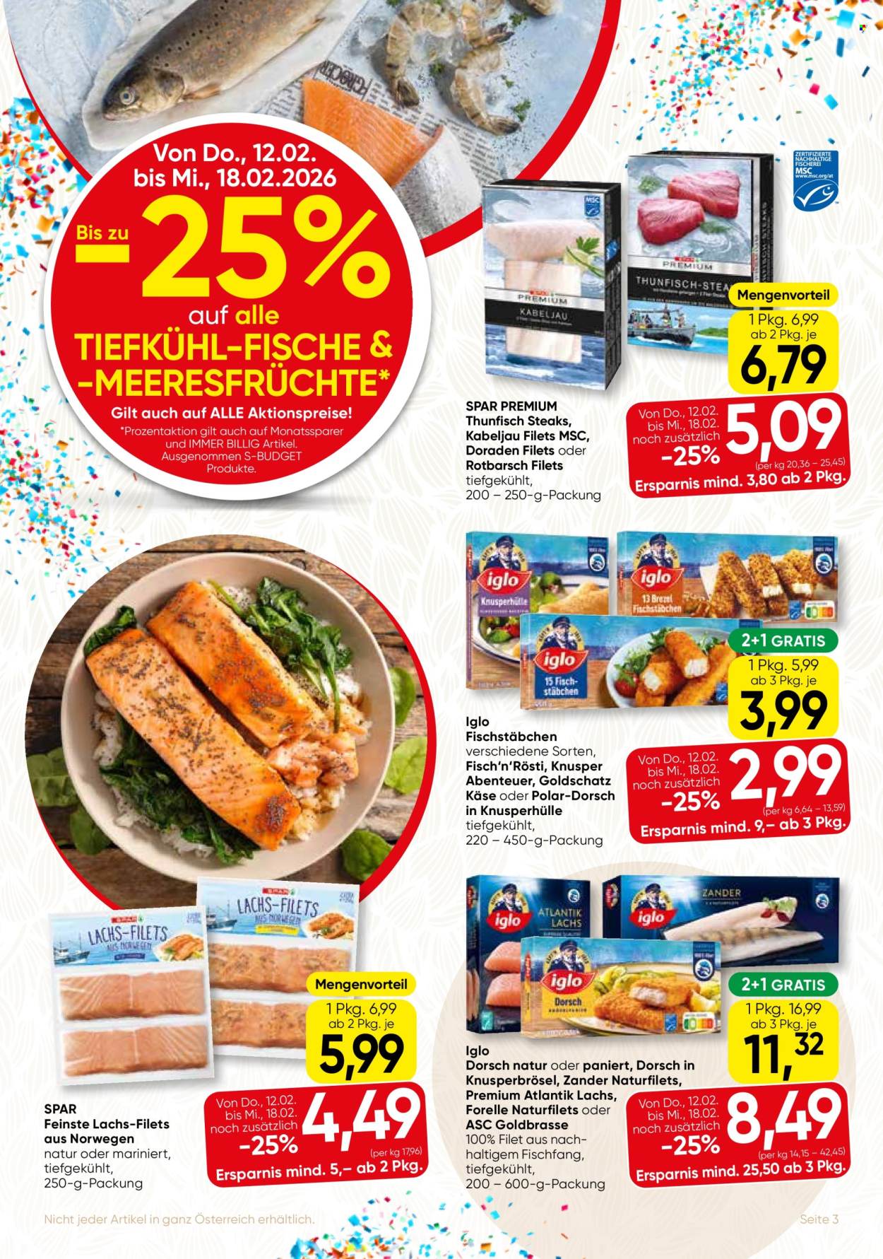 Angebote SPAR - 12.2.2026 - 25.2.2026. Seite 3