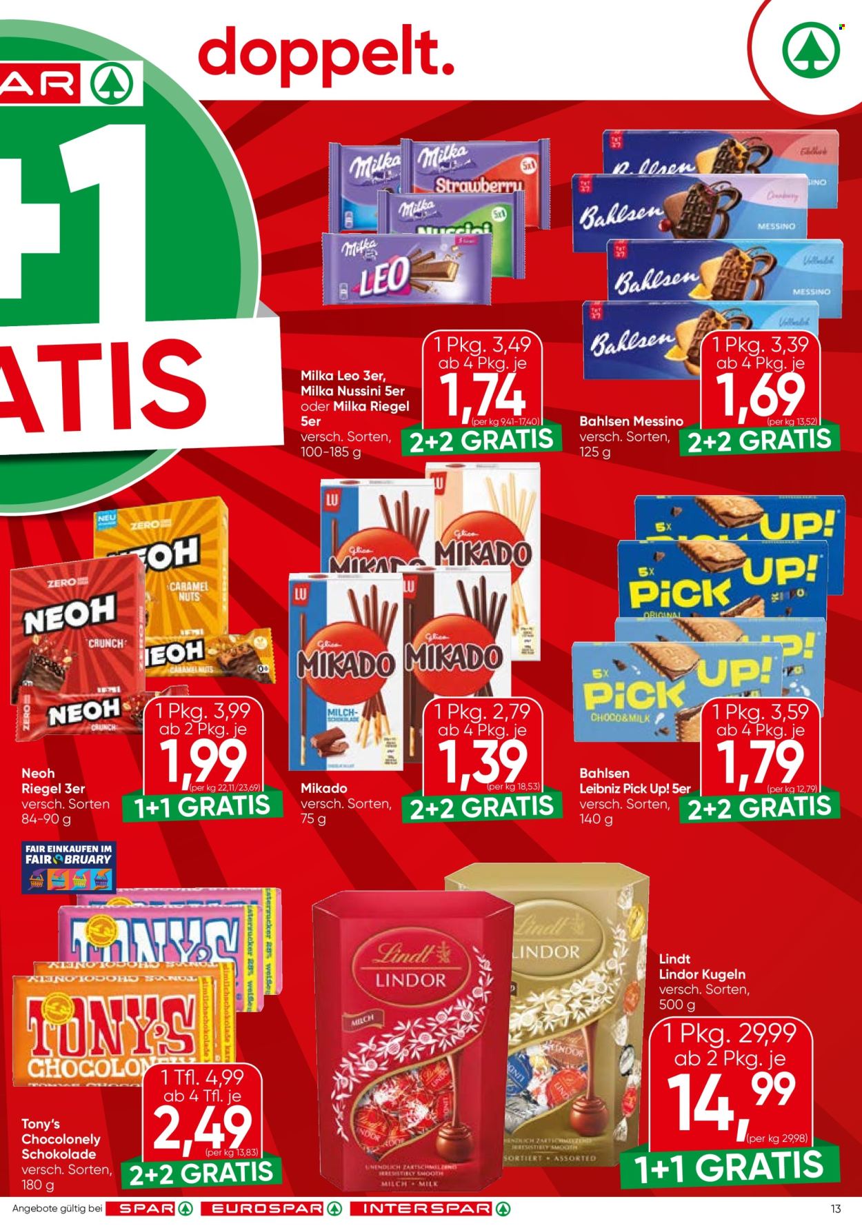 Angebote SPAR - 12.2.2026 - 25.2.2026. Seite 13
