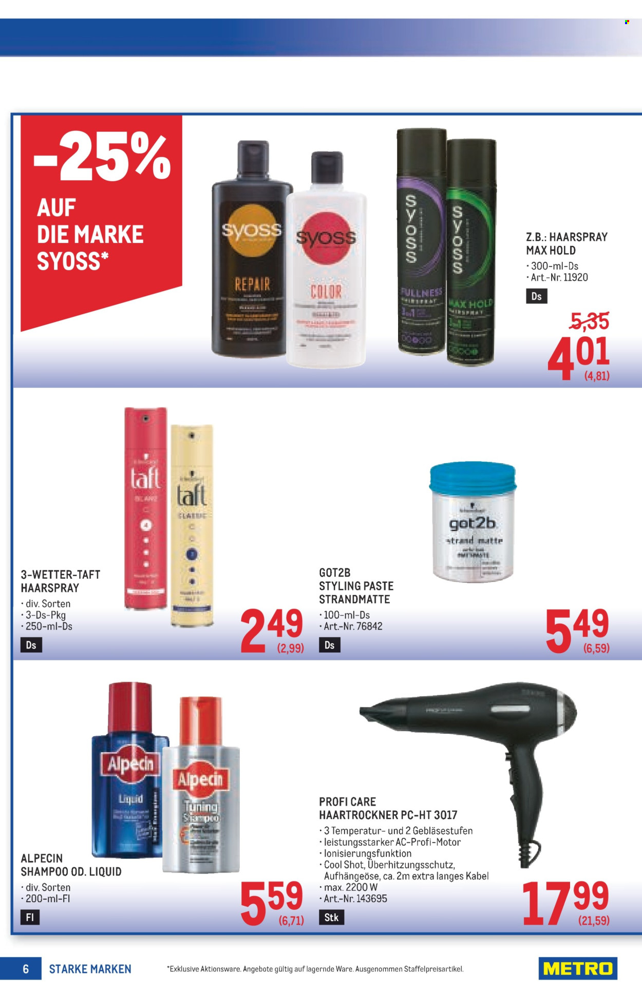 Angebote Metro - 19.2.2026 - 4.3.2026. Seite 6
