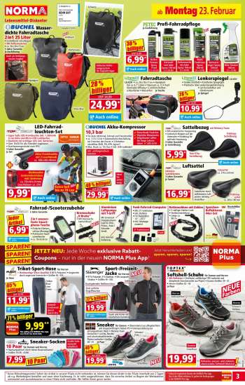 thumbnail - BUCHEL Wasserdichte Fahrradtasche 2in1 25 Liter