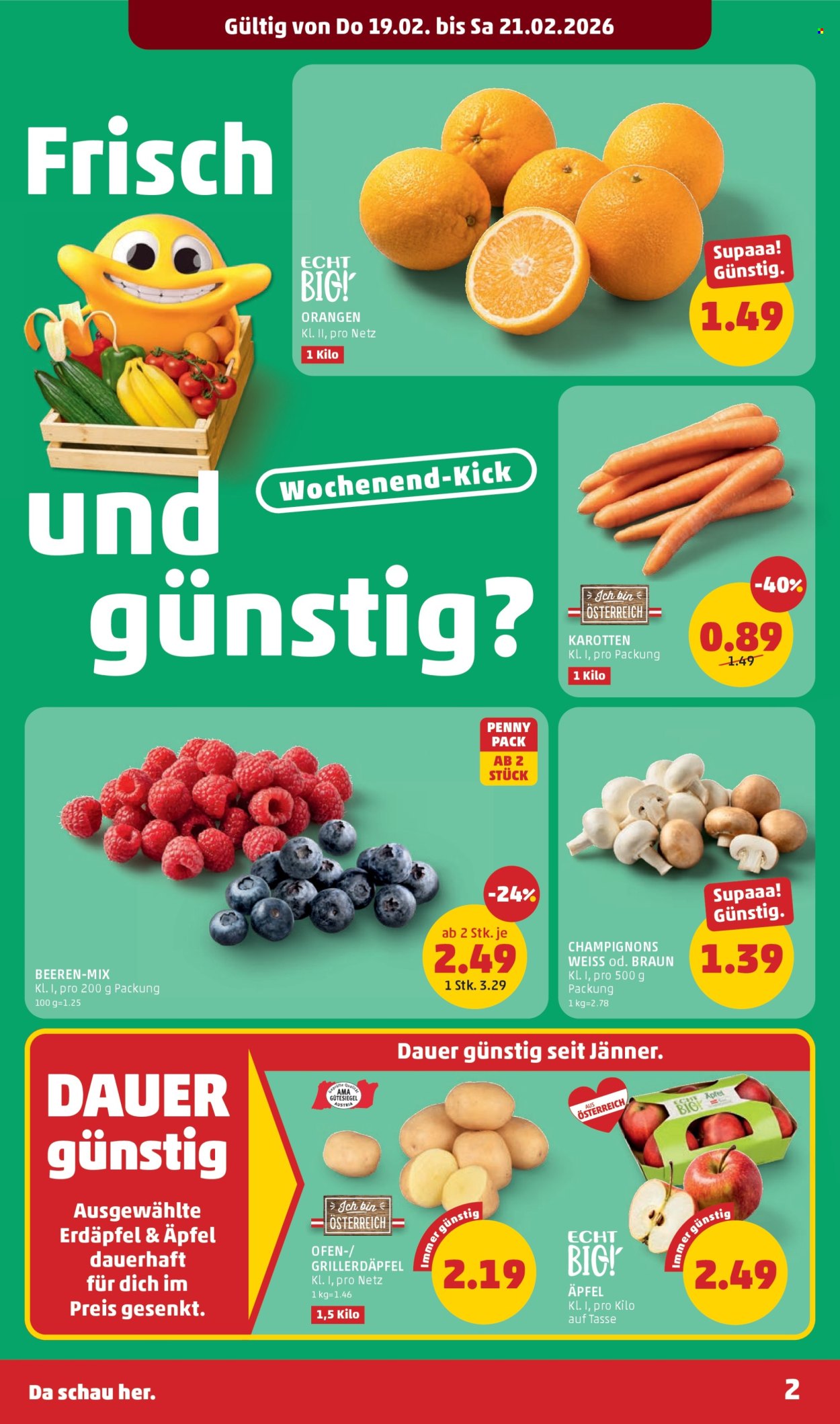 Angebote Penny - 19.2.2026 - 25.2.2026. Seite 2
