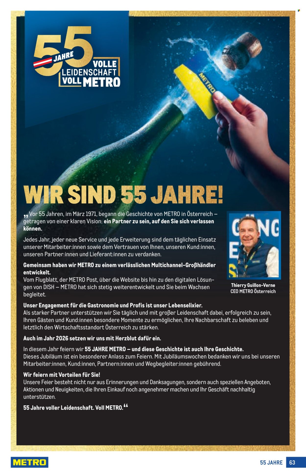 Angebote Metro - 19.2.2026 - 4.3.2026. Seite 63