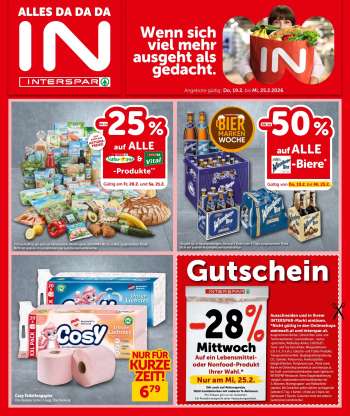 Angebote INTERSPAR - 19.2.2026 - 25.2.2026.