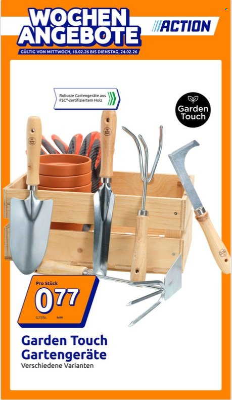 Angebote Action - 18.2.2026 - 24.2.2026. Seite 1