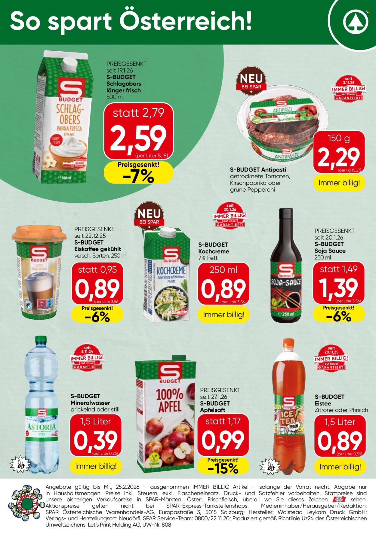 Angebote SPAR - 19.2.2026 - 25.2.2026. Seite 4
