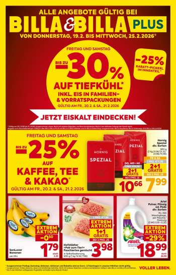 Angebote Billa - 19.2.2026 - 25.2.2026.