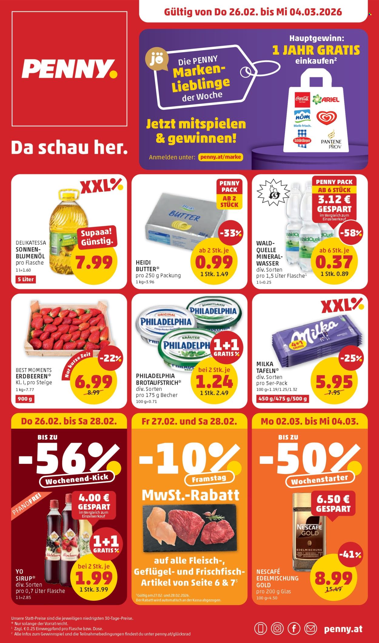 Angebote Penny - 26.2.2026 - 4.3.2026. Seite 1