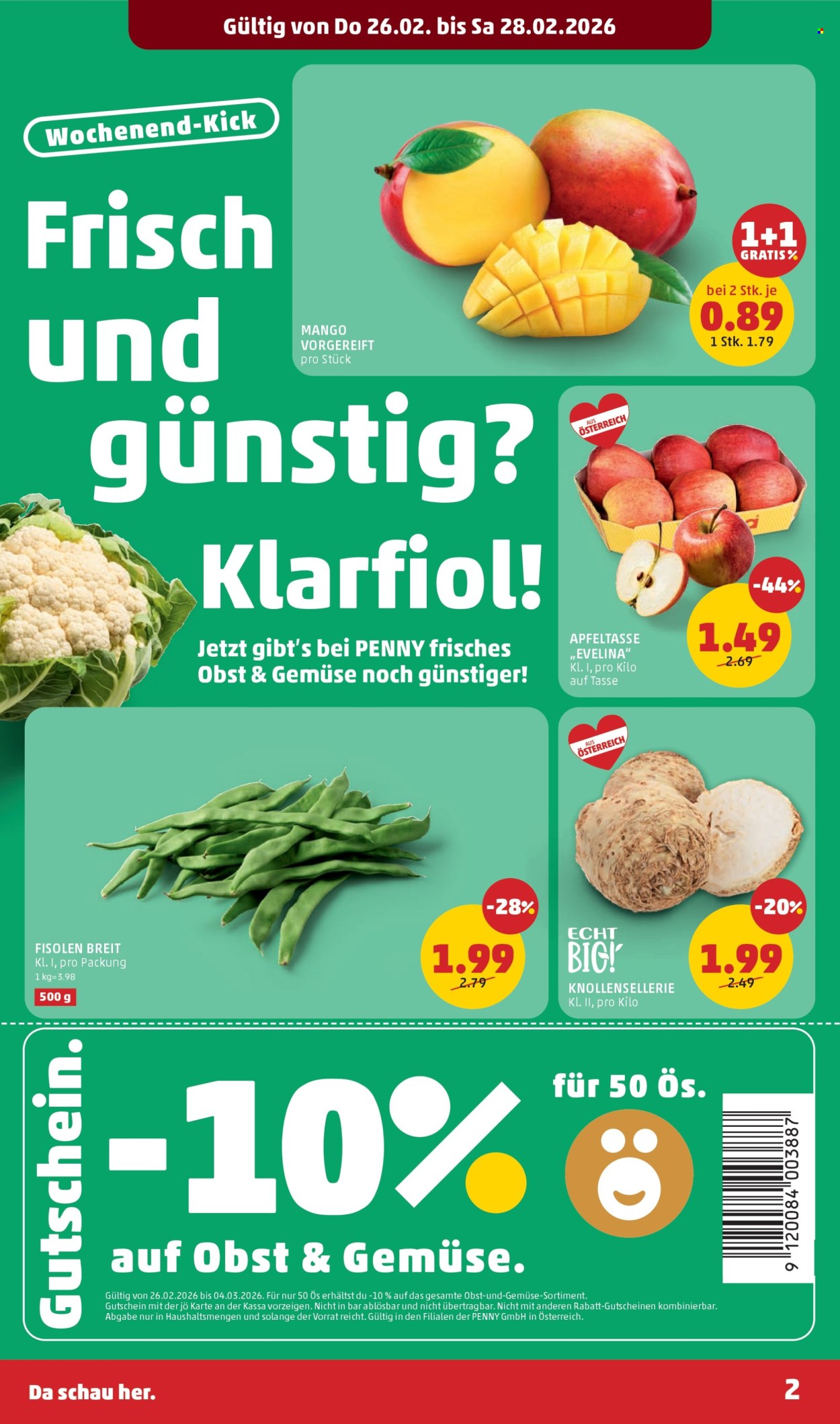 Angebote Penny - 26.2.2026 - 4.3.2026. Seite 2