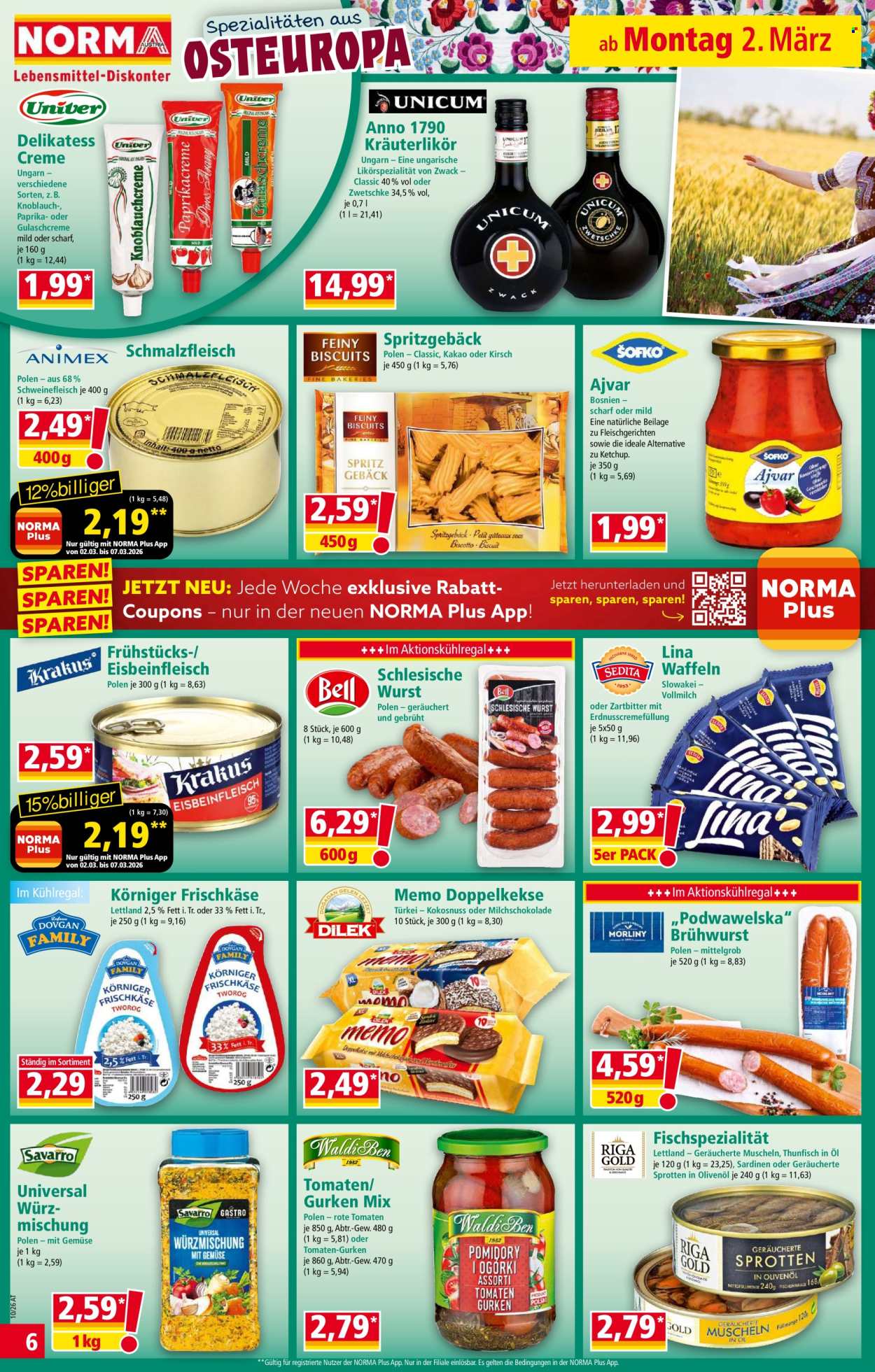Angebote Norma - 2.3.2026 - 7.3.2026. Seite 6