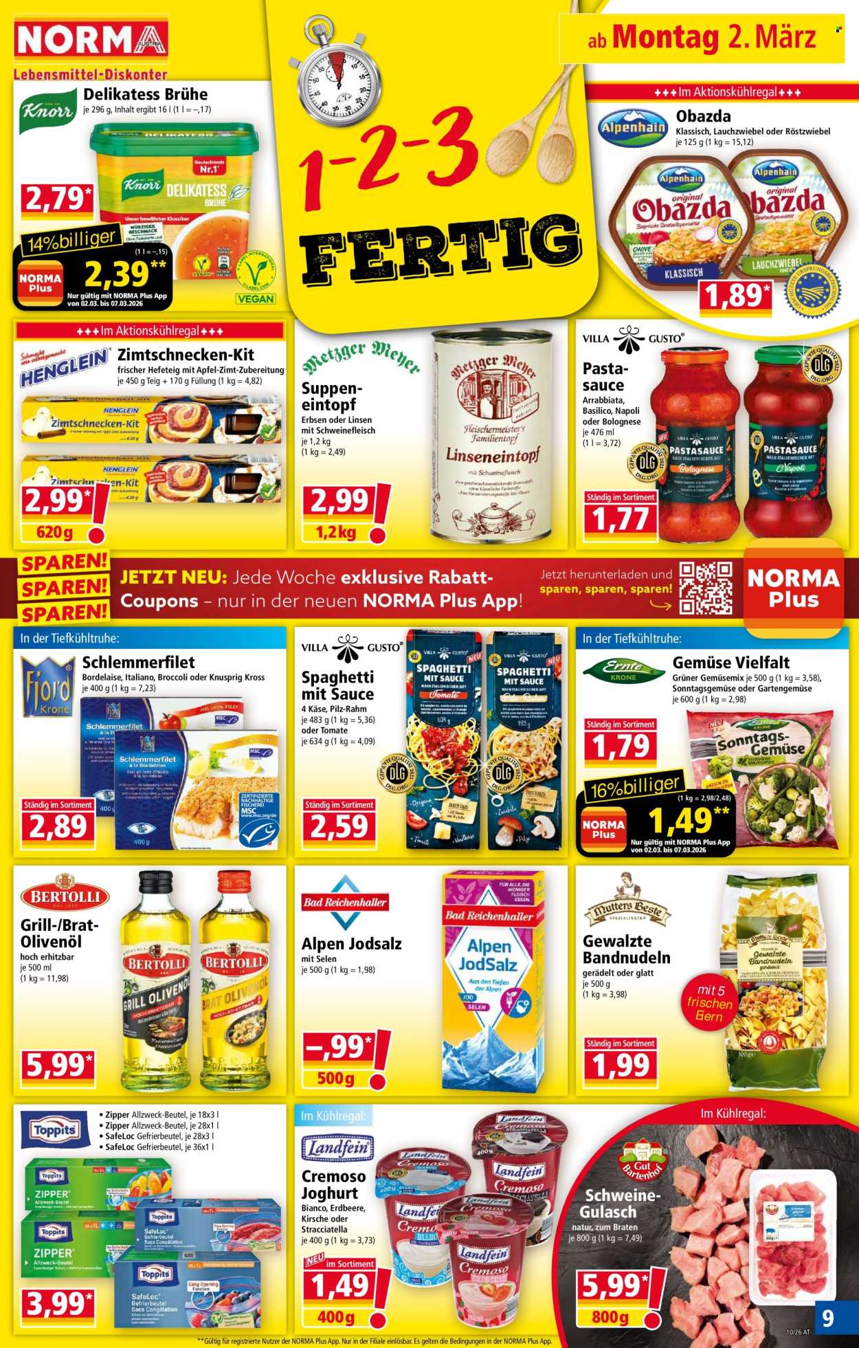 Angebote Norma - 2.3.2026 - 7.3.2026. Seite 9