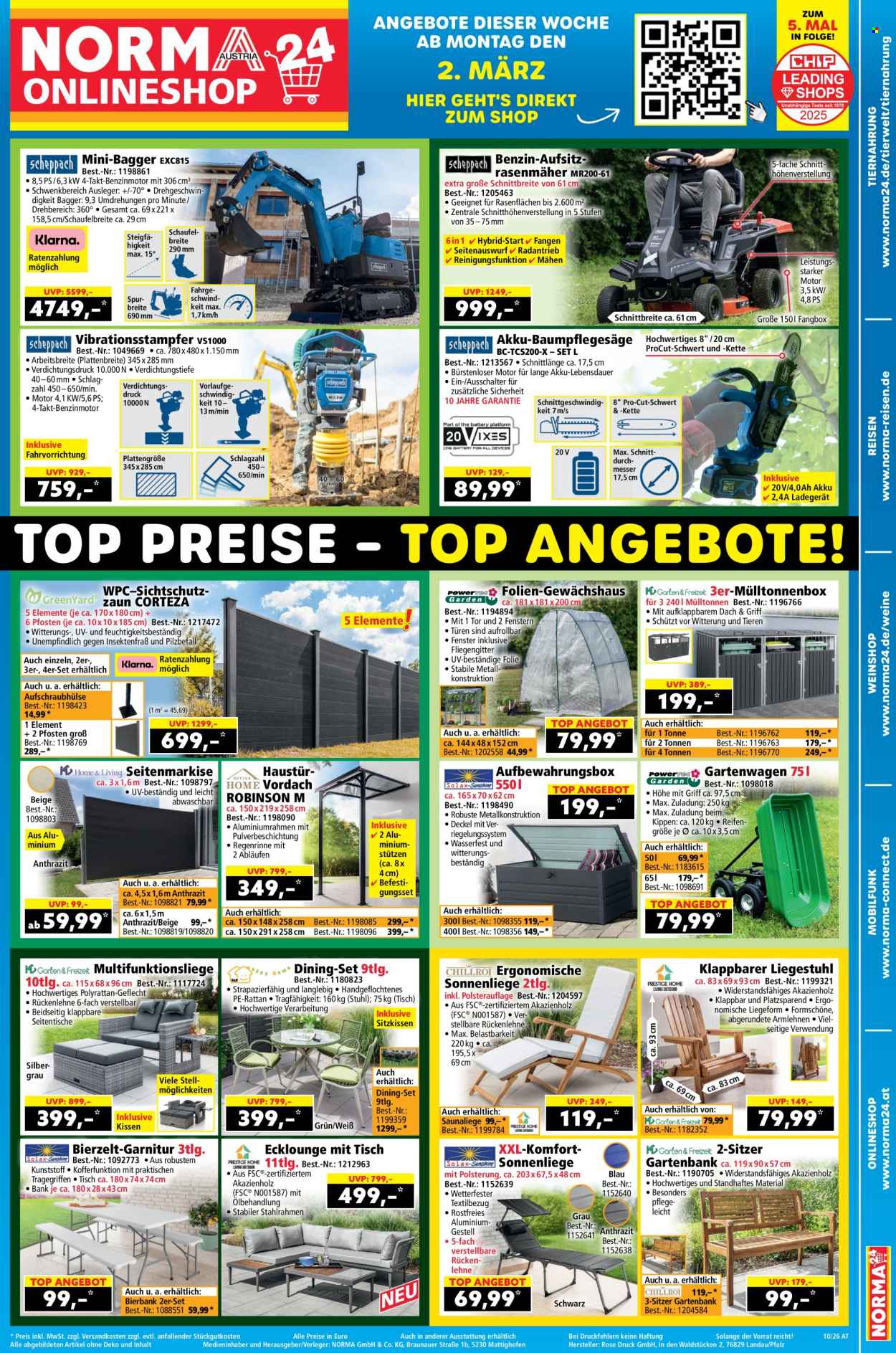 Angebote Norma - 2.3.2026 - 7.3.2026. Seite 1