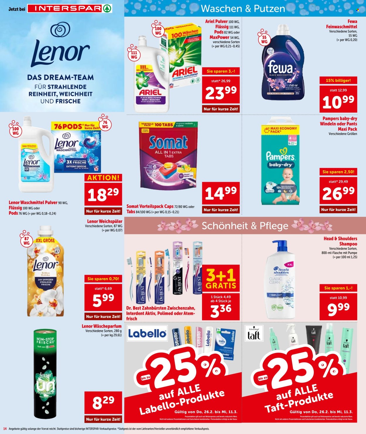 Angebote INTERSPAR - 26.2.2026 - 11.3.2026. Seite 15