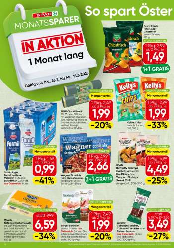 Angebote SPAR - 26.2.2026 - 18.3.2026.