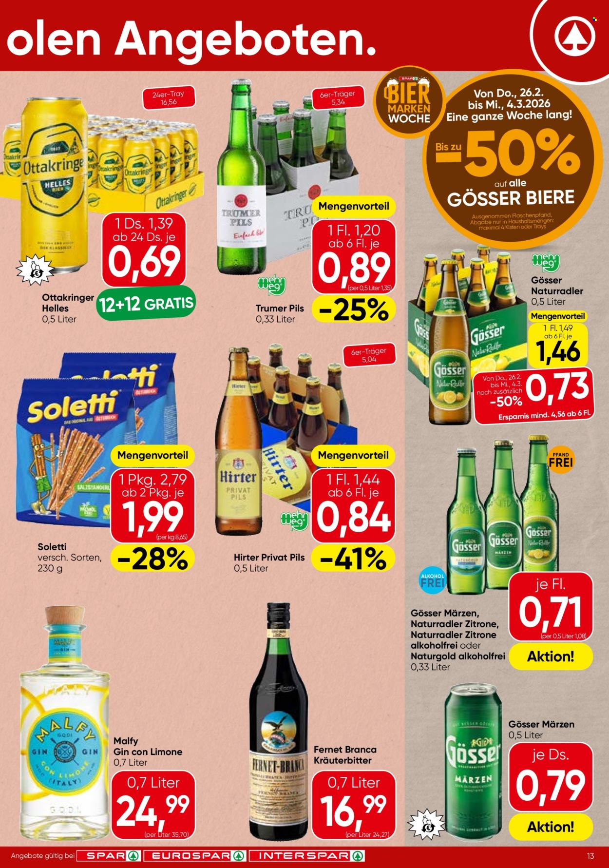 Angebote SPAR - 26.2.2026 - 11.3.2026. Seite 13