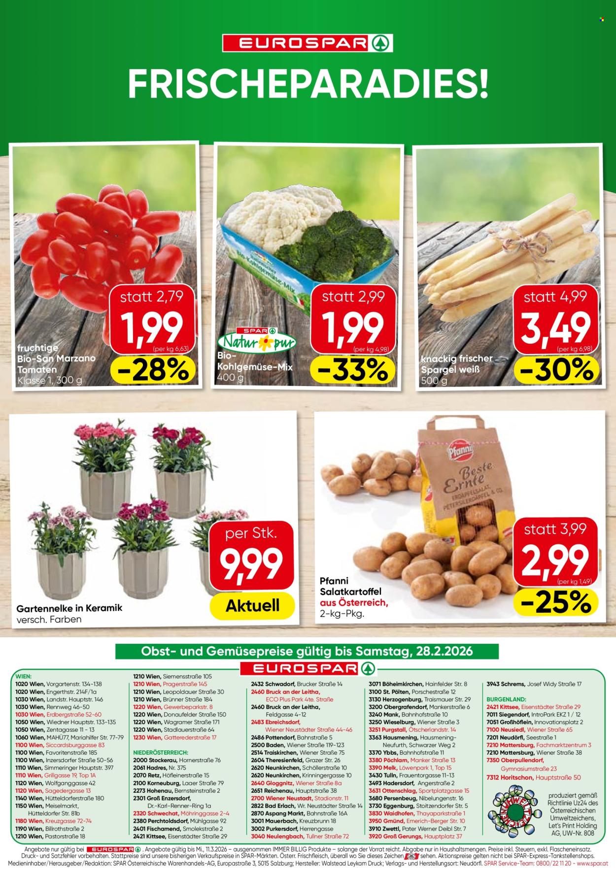Angebote EUROSPAR - 26.2.2026 - 11.3.2026. Seite 16