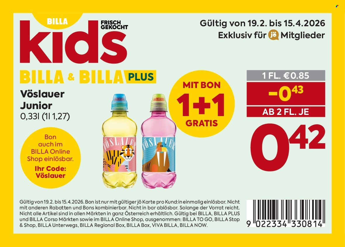 Angebote Billa - 19.2.2026 - 12.3.2026. Seite 3
