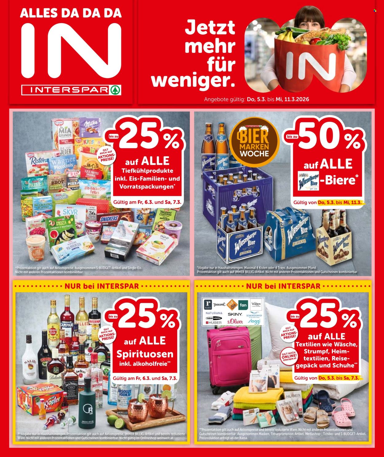 Angebote INTERSPAR - 5.3.2026 - 11.3.2026. Seite 1