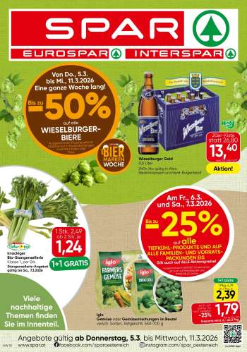 Angebote SPAR - 5.3.2026 - 11.3.2026.