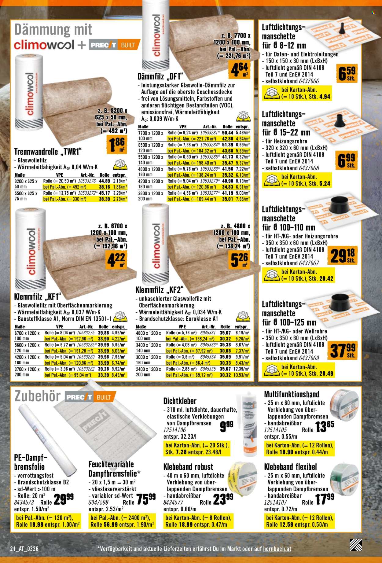 Angebote Hornbach - 5.3.2026 - 1.4.2026. Seite 21
