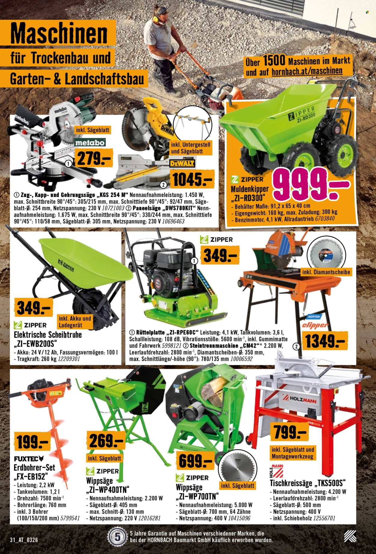 Angebote Hornbach - 5.3.2026 - 1.4.2026. Seite 31