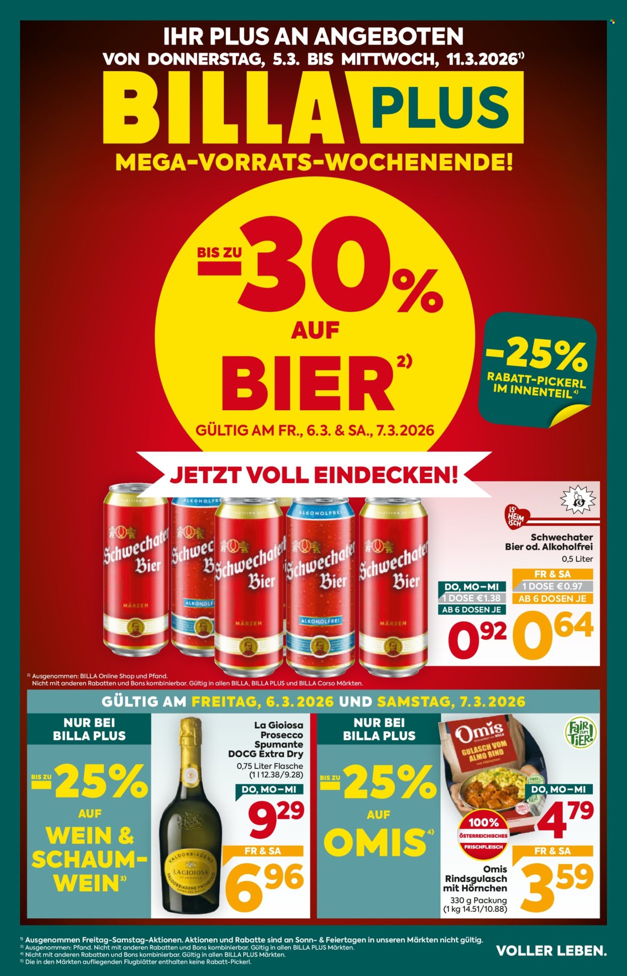 Angebote Billa Plus - 5.3.2026 - 11.3.2026. Seite 1