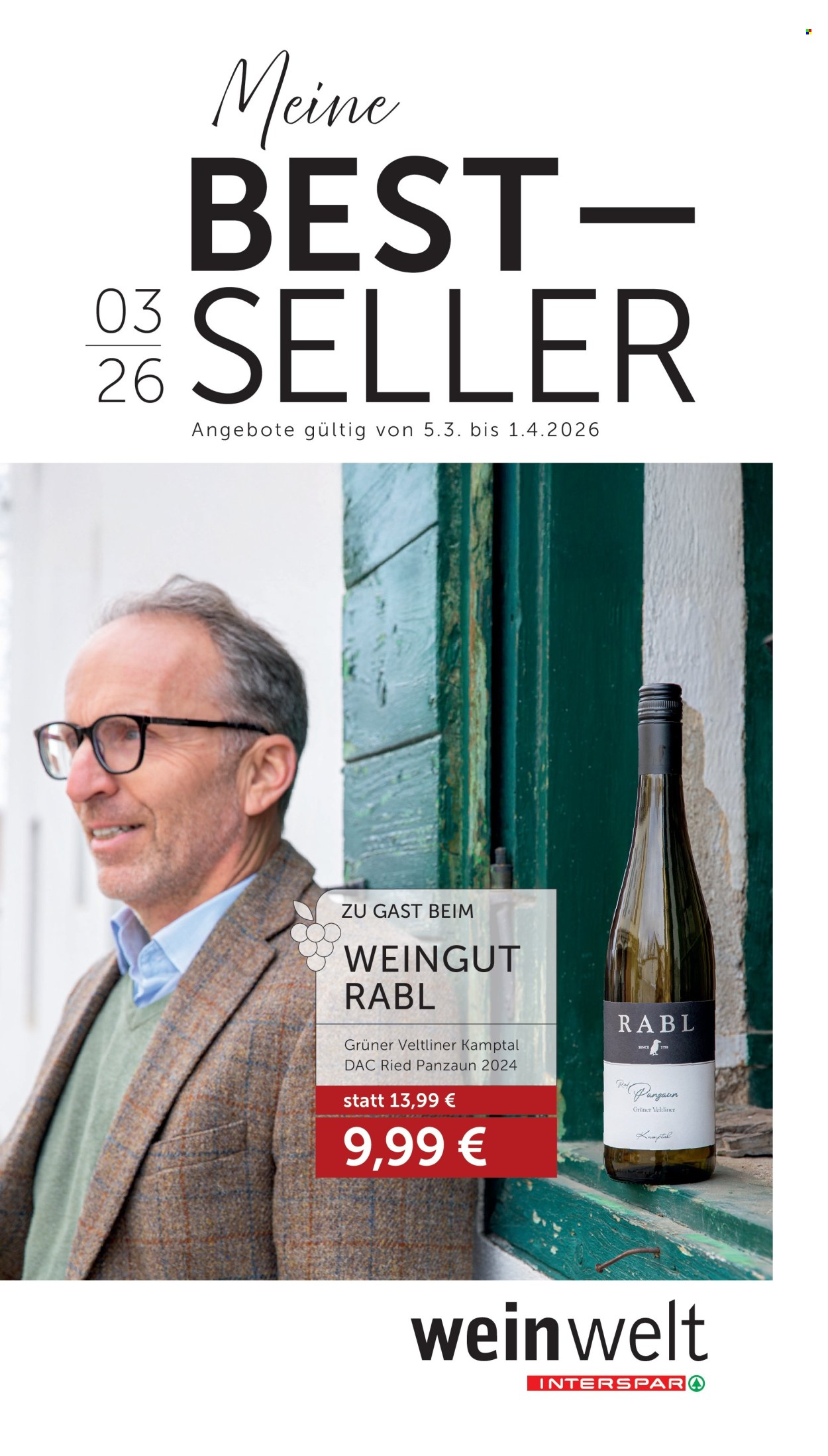 Angebote INTERSPAR - 5.3.2026 - 1.4.2026. Seite 1