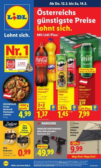 Angebote Lidl - 12.3.2026 - 18.3.2026.