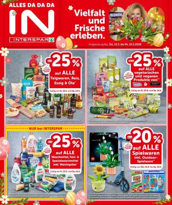 Angebote INTERSPAR - 12.3.2026 - 26.3.2026.