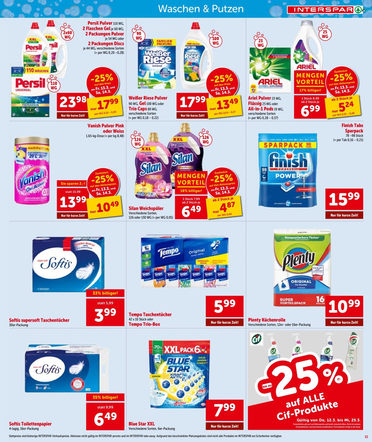 Angebote INTERSPAR - 12.3.2026 - 26.3.2026. Seite 15