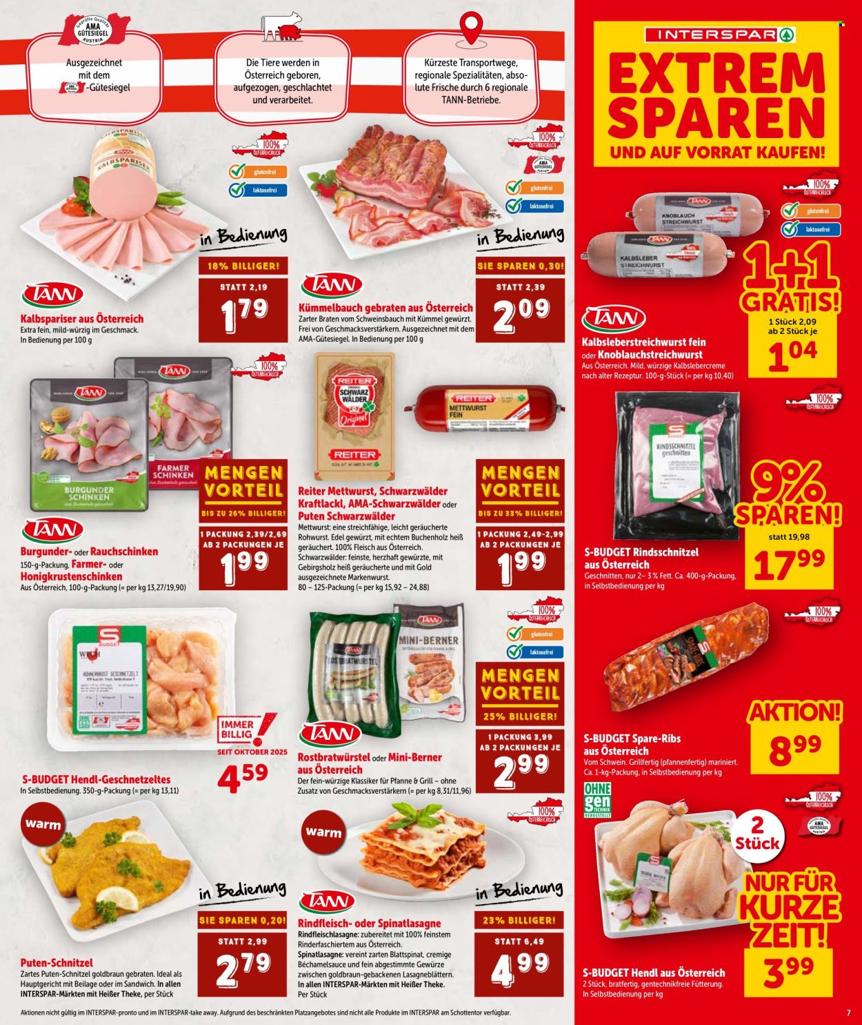 Angebote INTERSPAR - 12.3.2026 - 25.3.2026. Seite 7