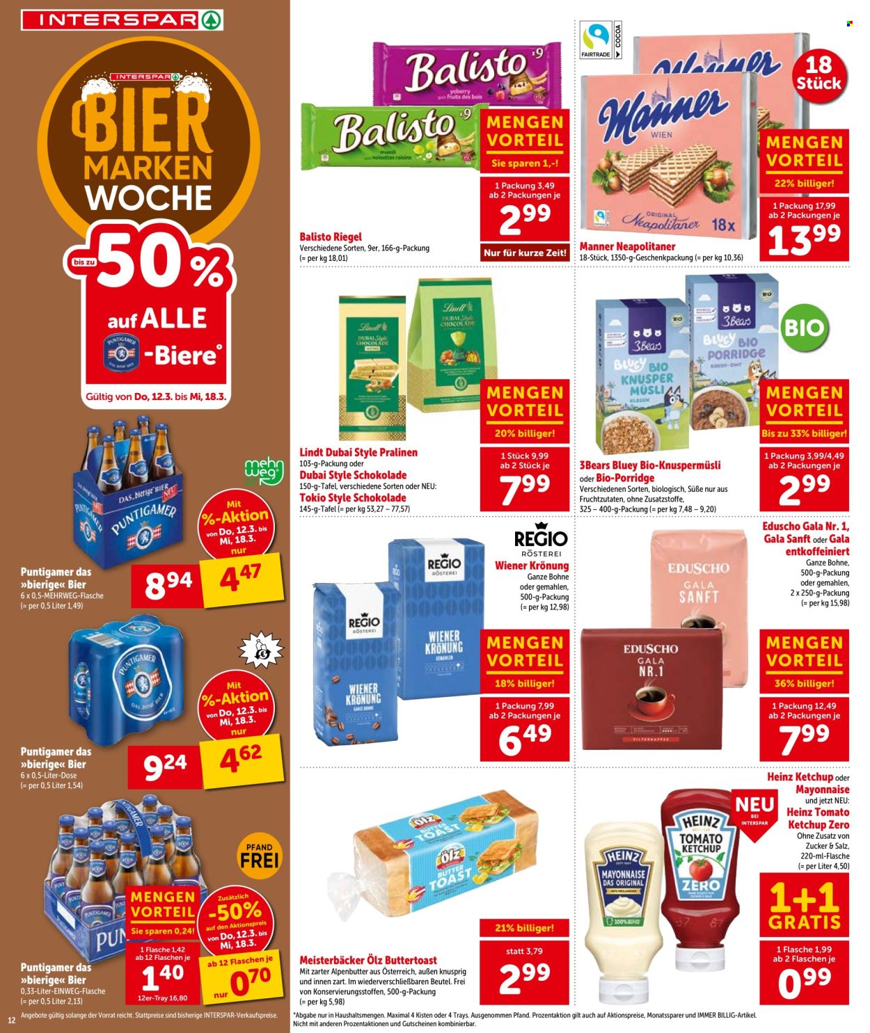 Angebote INTERSPAR - 12.3.2026 - 25.3.2026. Seite 12