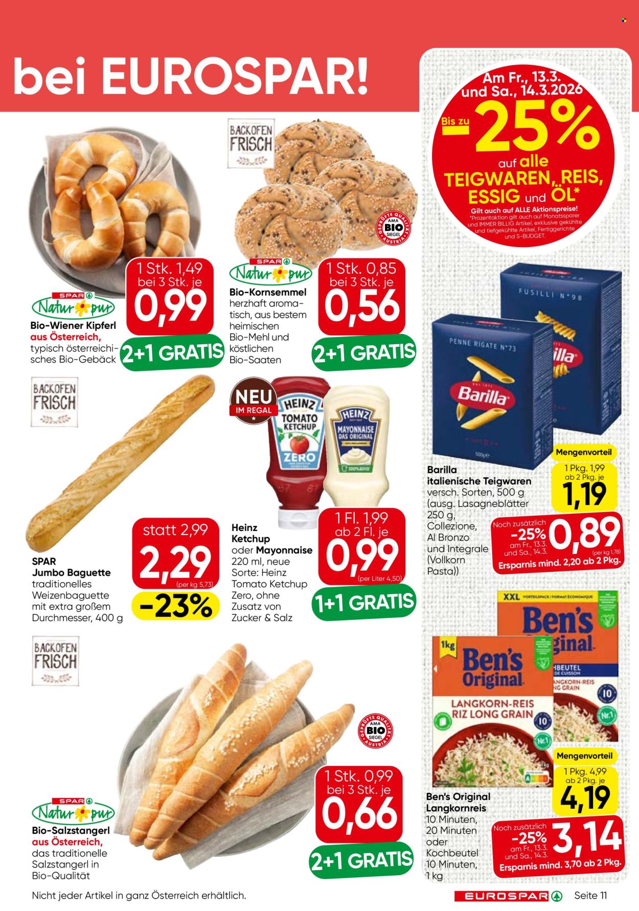 Angebote SPAR - 12.3.2026 - 25.3.2026. Seite 11