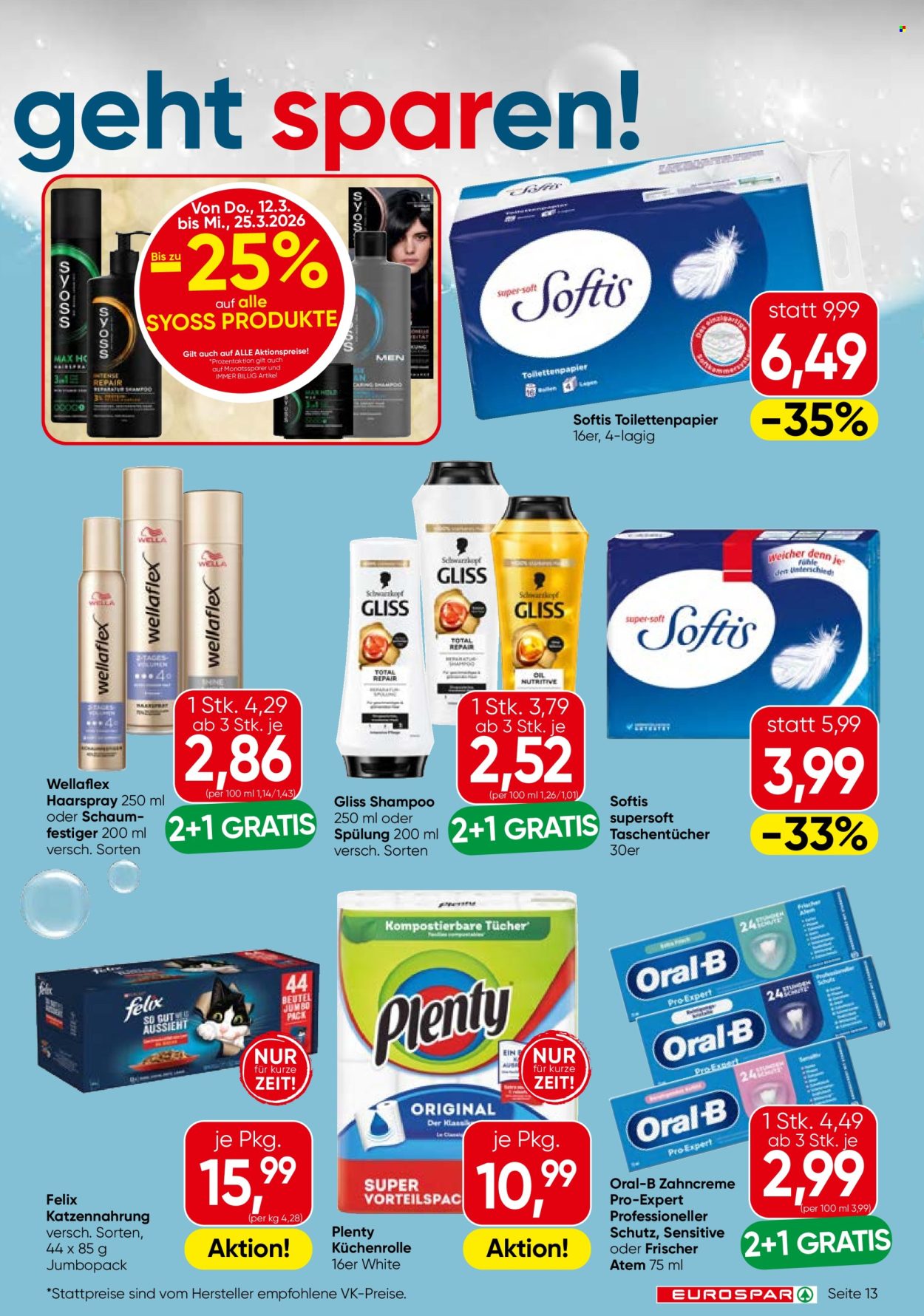Angebote SPAR - 12.3.2026 - 25.3.2026. Seite 13