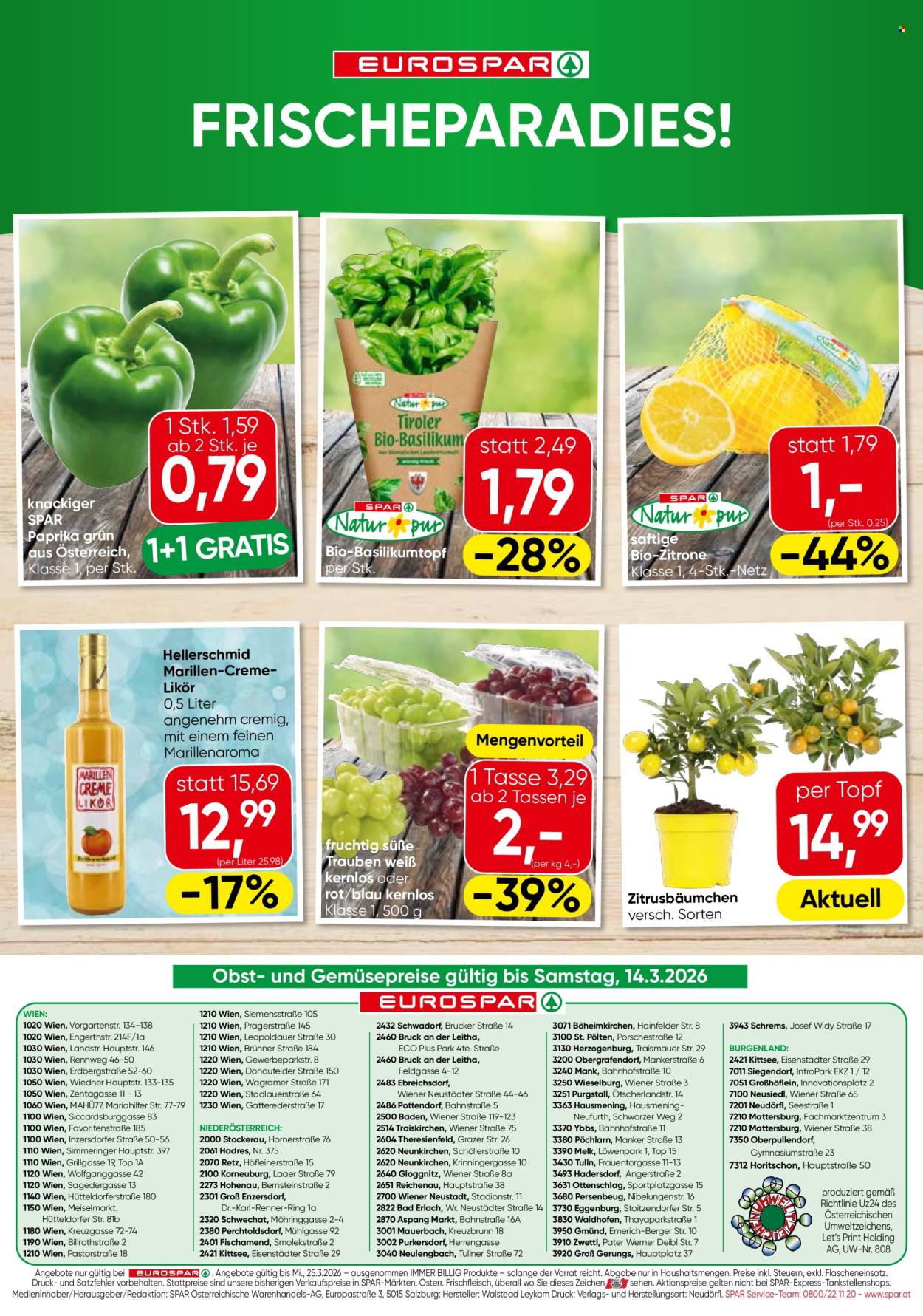 Angebote SPAR - 12.3.2026 - 25.3.2026. Seite 16