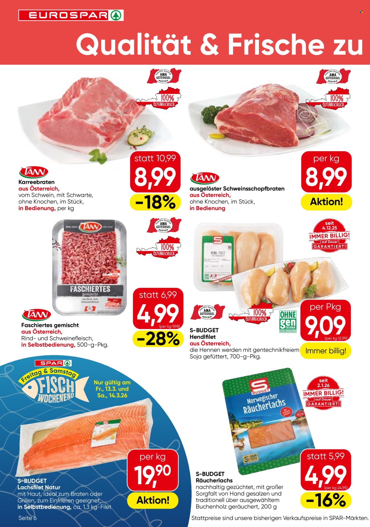 Angebote EUROSPAR - 12.3.2026 - 25.3.2026. Seite 6
