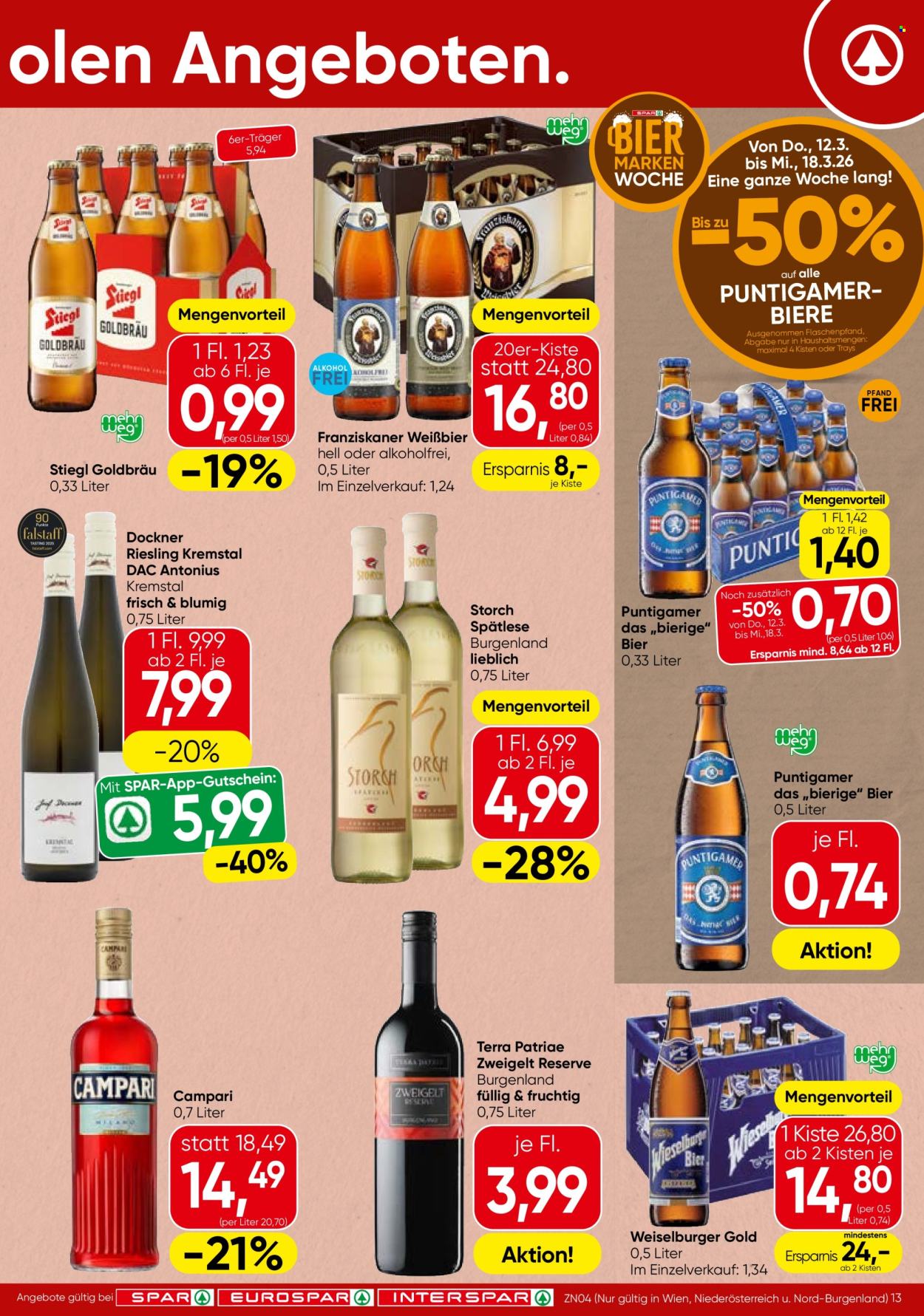 Angebote SPAR - 12.3.2026 - 25.3.2026. Seite 13