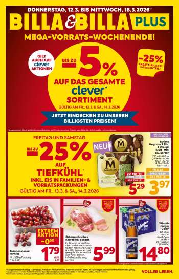 Angebote Billa - 12.3.2026 - 18.3.2026.