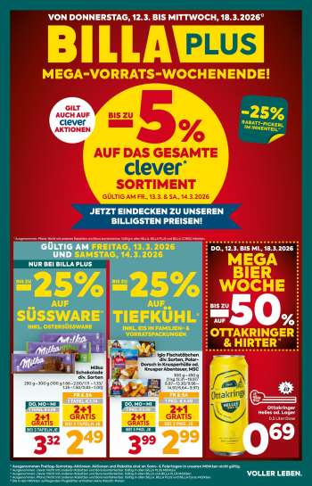 Angebote Billa Plus - 12.3.2026 - 18.3.2026.