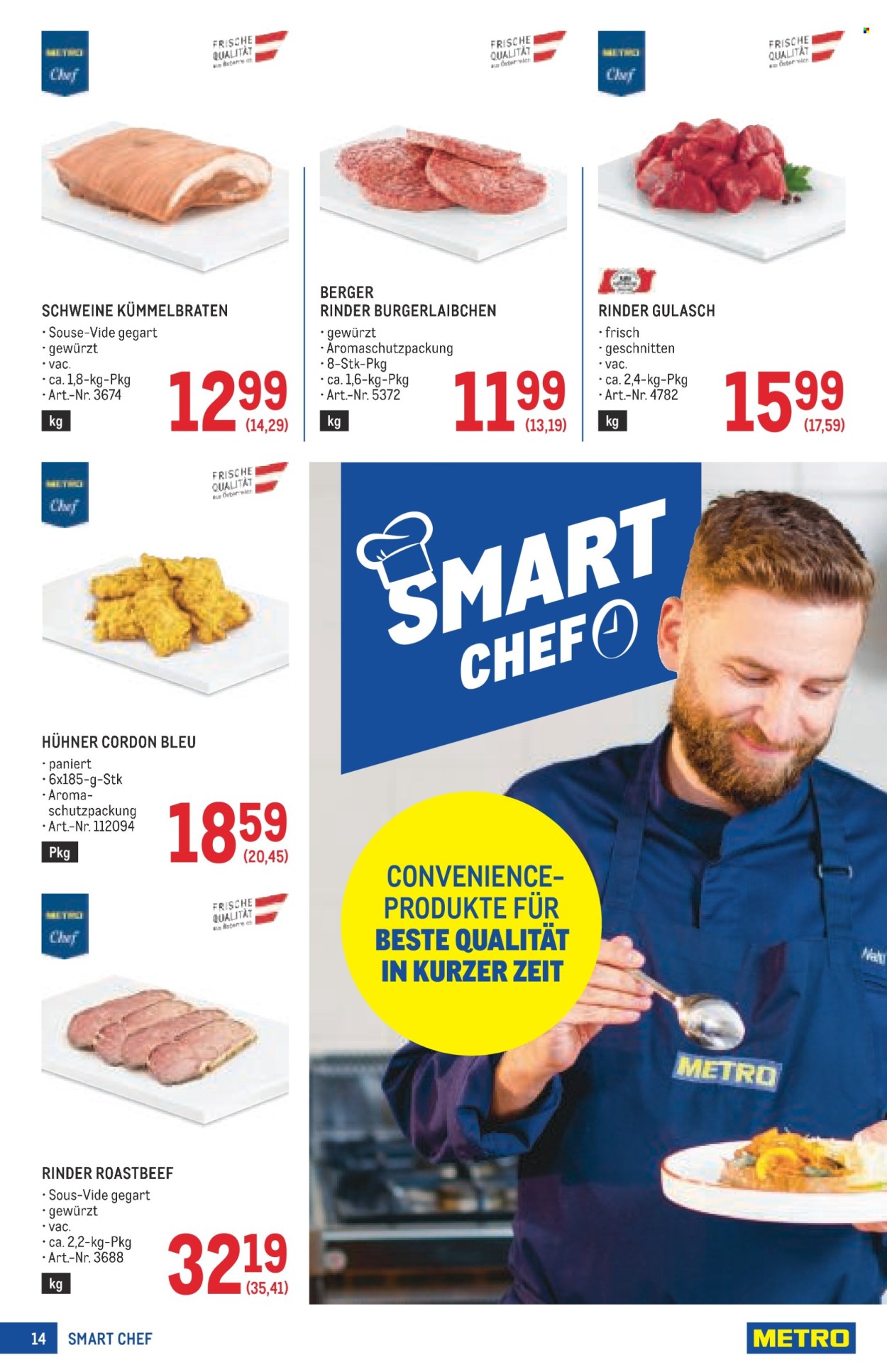 Angebote Metro - 19.3.2026 - 1.4.2026. Seite 14