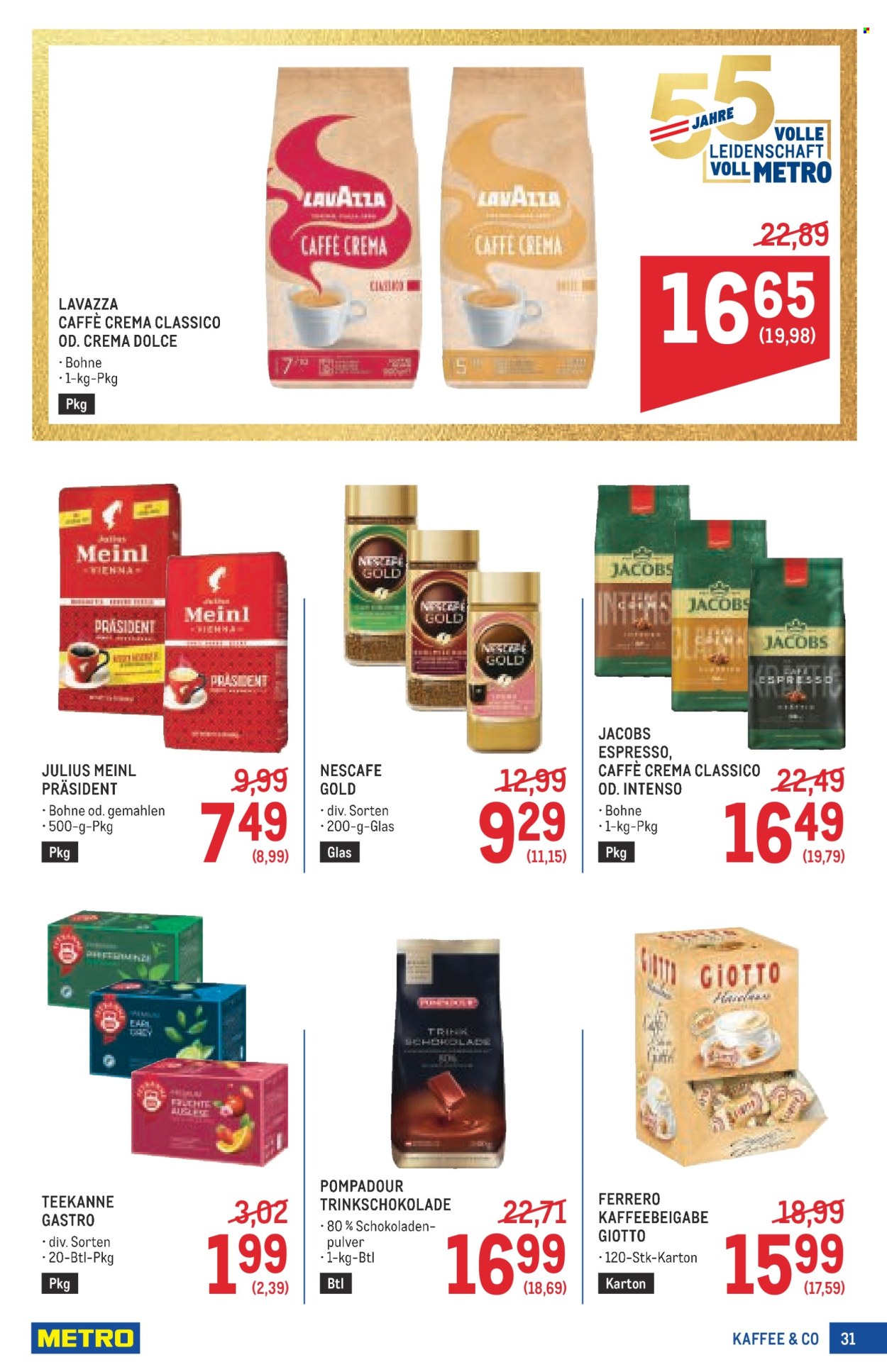 Angebote Metro - 19.3.2026 - 1.4.2026. Seite 31